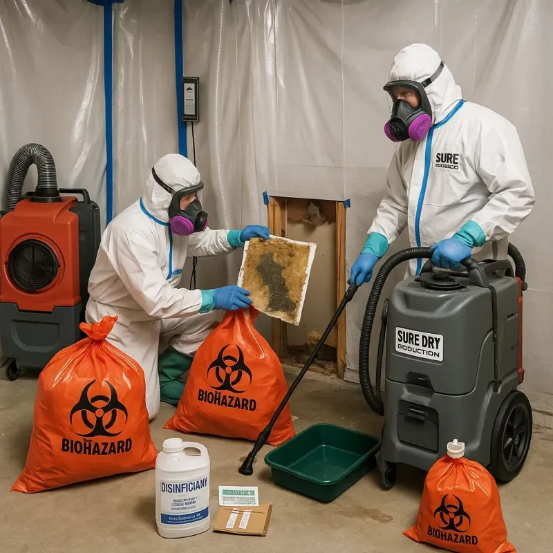 Contaminated Water Handling Protocols process in Pittsboro, NC