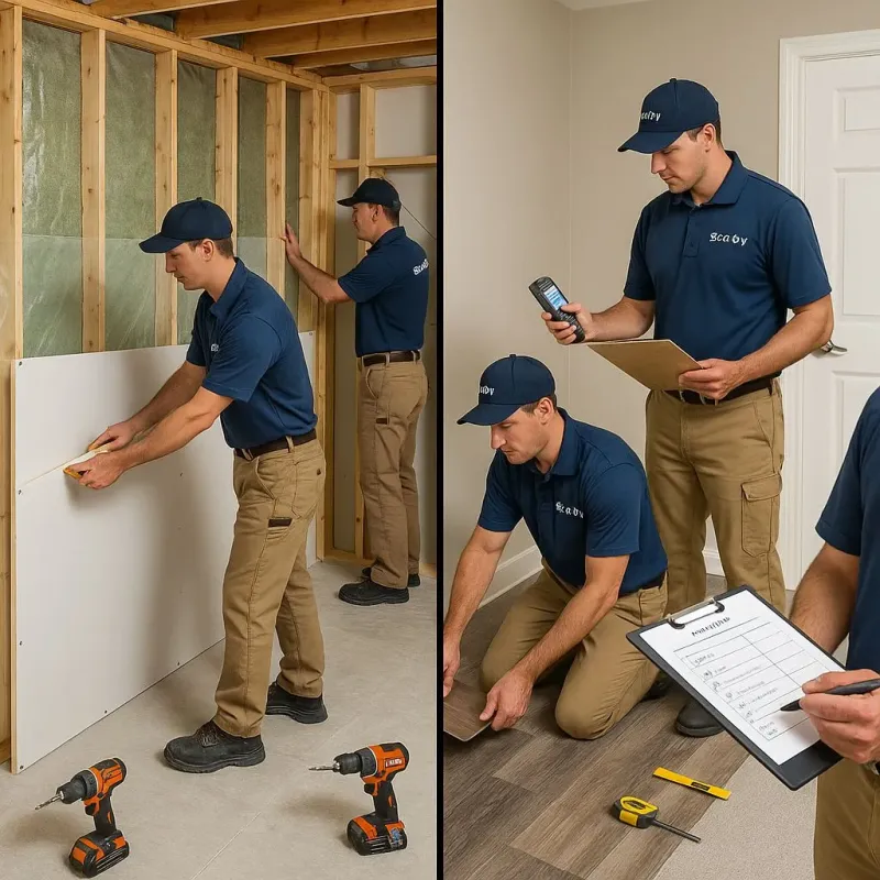 Repairs and Reconstruction process in Pittsboro, NC