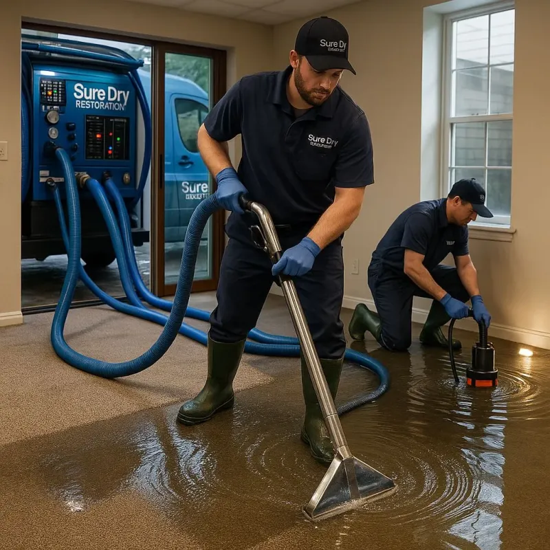 Water Extraction and Removal process in Pittsboro, NC